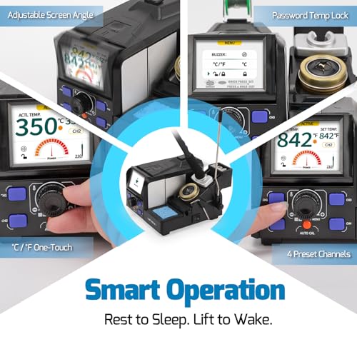 982D SE 200W 1S Heating Precision Soldering Iron Station