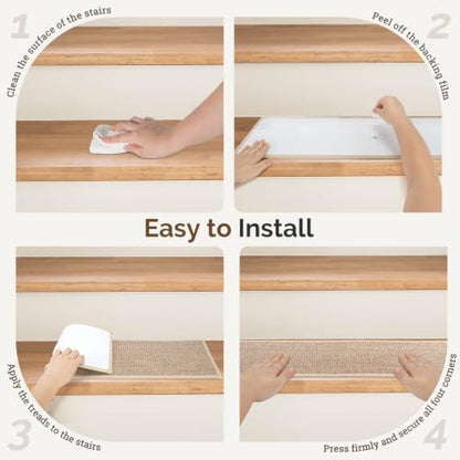 Stair Treads Non Slip for Wooden Steps