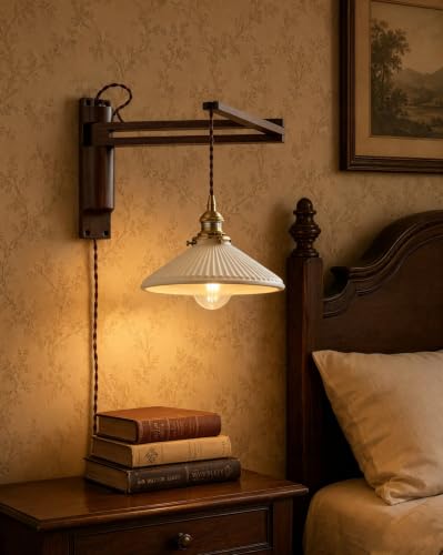 Wood Plug in Wall Sconces