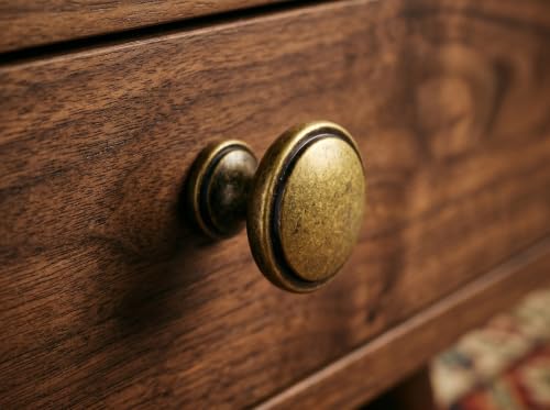 6 Pack Cabinet Knobs Drawer Knobs Solid Zinc Alloy Kitchen Hardware