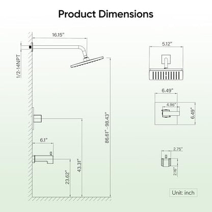 Shower Trim Kit