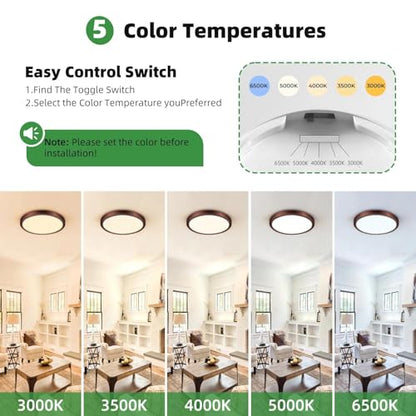 LED Flush Mount Ceiling Light