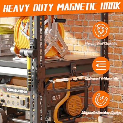 Heavy Duty Magnetic Garage Hooks