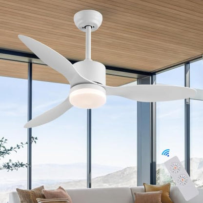 42'' Ceiling Fans with Lights and Remote