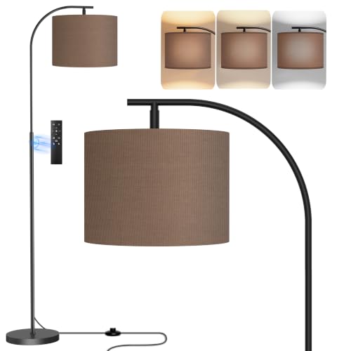 Floor Lamp with Linen Shade