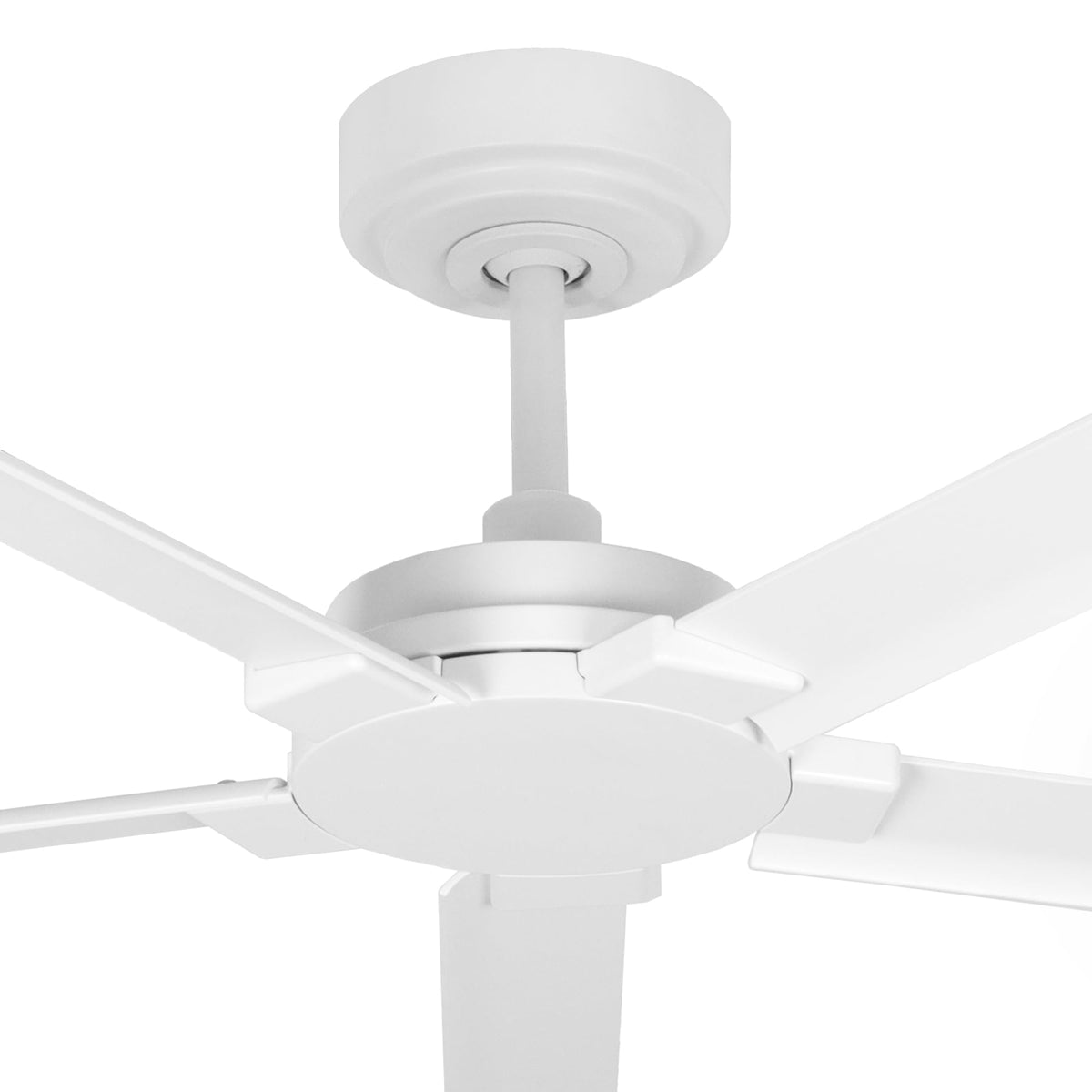 84" Outdoor Ceiling Fan With Remote (White / 84-inch)