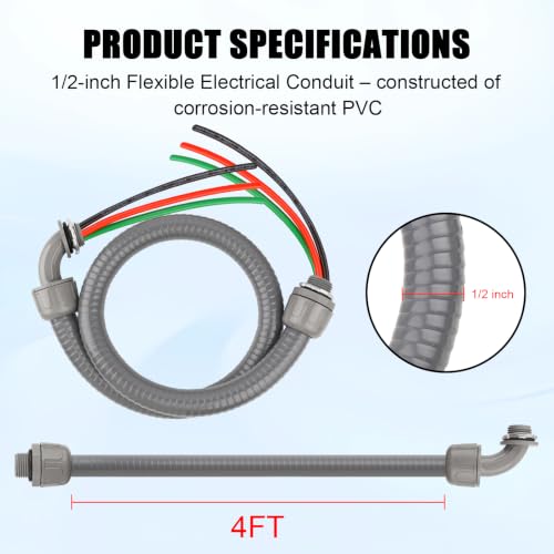 1 2 Inch 3 Conductor 10 Gauge Electrical Wire