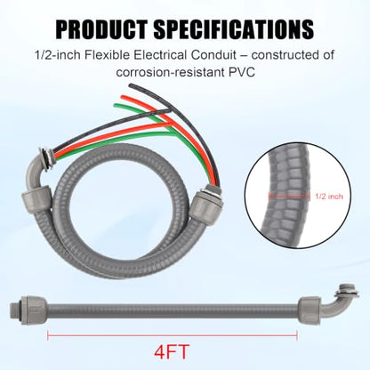 1 2 Inch 3 Conductor 10 Gauge Electrical Wire