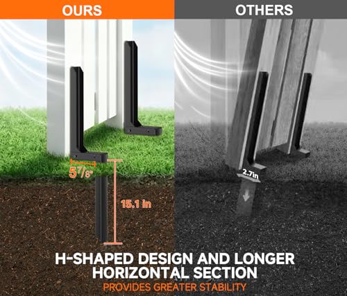 1 Pcs Fence Post Repair Kit