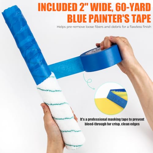 18 Inch Microfiber Paint Roller Covers