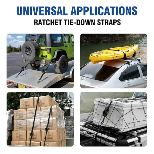 Retractable Ratchet Straps