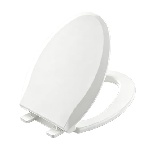 Toilet Seat Elongated Toilet Seat 18.5inch (White / Elongated 18.5inch)