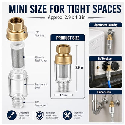 Water Filter for Washing Machine