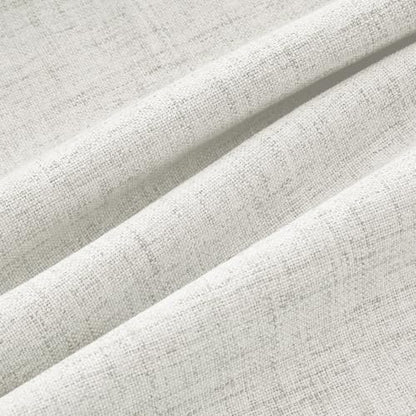 100% Blackout Linen Curtains 2 Panels Set for Bedroom Solid Luxury Decor Thermal Insulation Room Darkening Back Tab Rod Pocket Drapes for Living Room Nursery