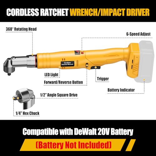 Cordless Ratchet Wrench Kit