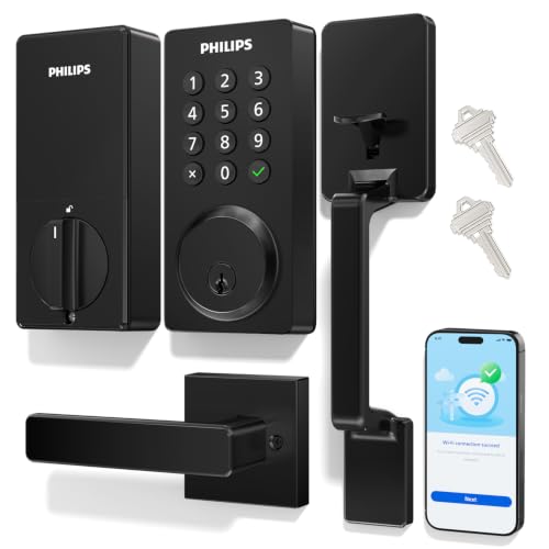 Wi Fi Smart Front Door Lock Set