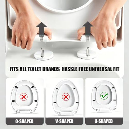 Toilet Seat with Built