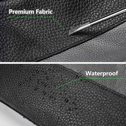 Genuine Leather Tool Pouch with Zipper