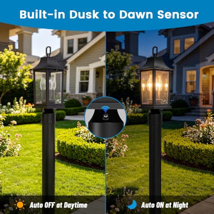 Dusk to Dawn Outdoor Post Light