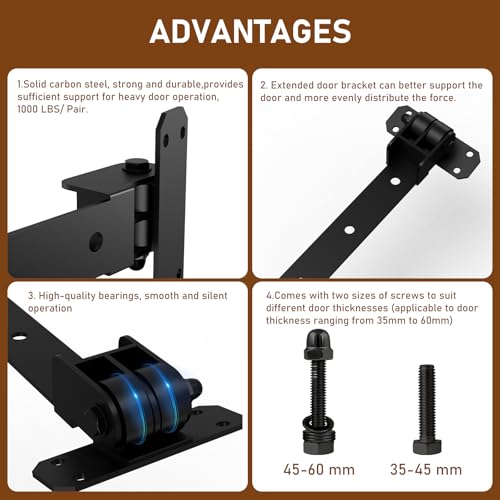Heavy Duty Gate Hinges 1000 Lbs