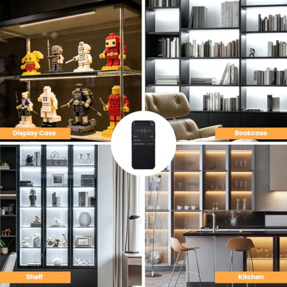 Black Shelf Lights