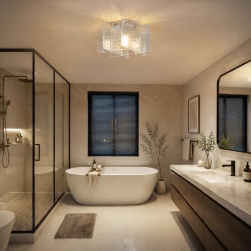 Water Ripple Ceiling Light
