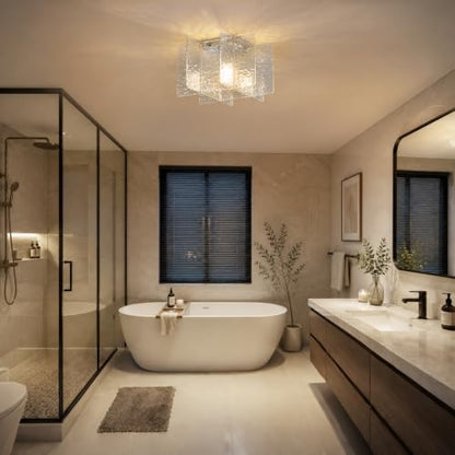 Water Ripple Ceiling Light