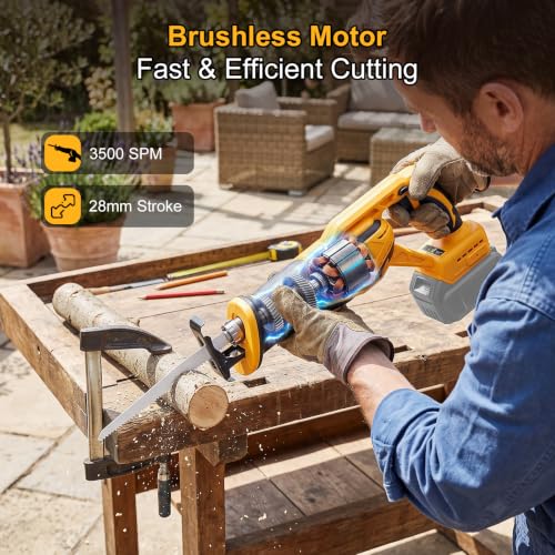 Brushless Cordless Reciprocating Saw