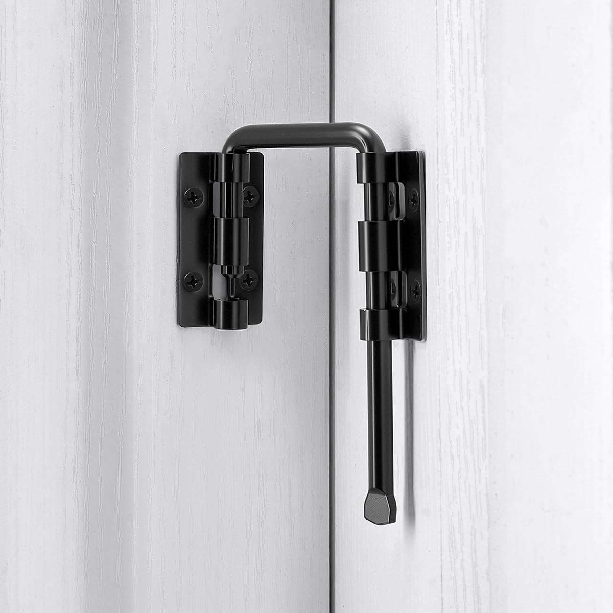 Black Multi Angle Sliding Door Loop Lock (Black)