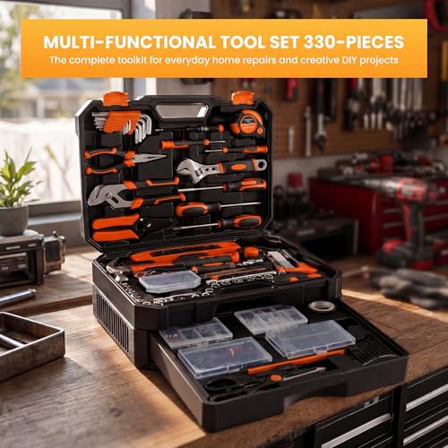 330 Piece Complete Tool Box Set