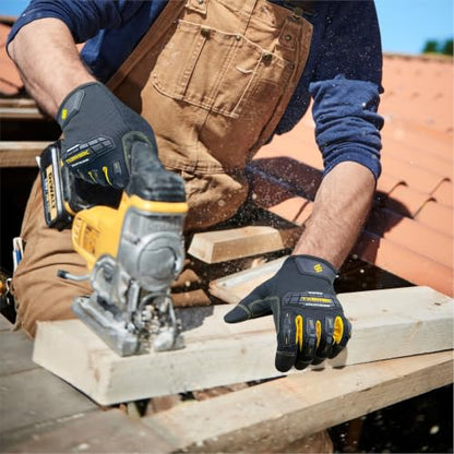 Work Gloves Impact Mechanic Anti Vibration Touchscreen Construction
