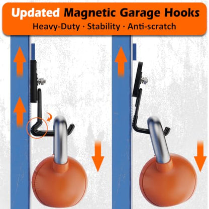 Heavy Duty Magnetic Garage Hooks