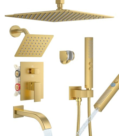 Rain Shower System with Rough