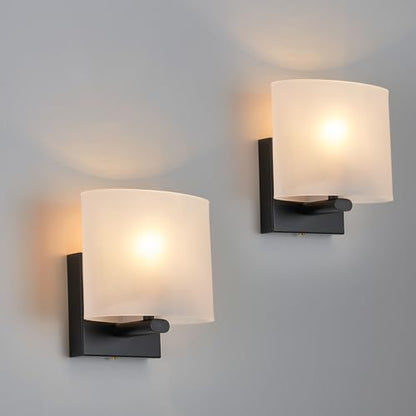 Modern Acrylic Shade Wall Light Fixture