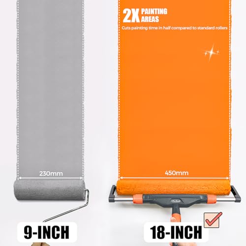 18 Inch Microfiber Paint Roller Covers