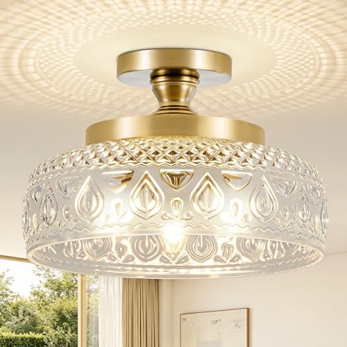 Semi Flush Mount Ceiling Light Fixture