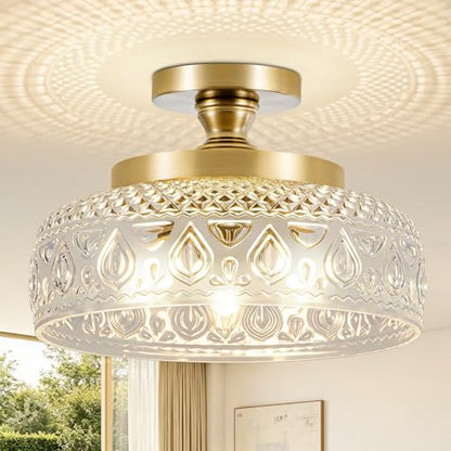 Semi Flush Mount Ceiling Light Fixture