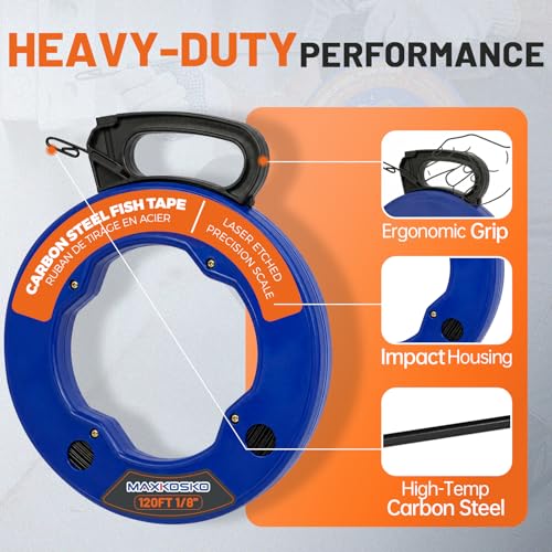 Upgraded Carbon Steel Electrical Fish Tape