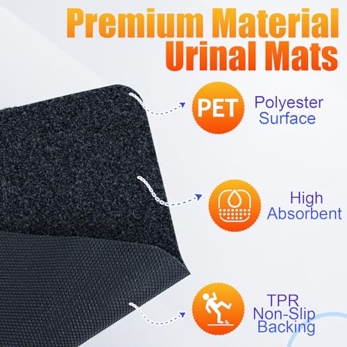 Urinal Mats for Men Bathroom Non