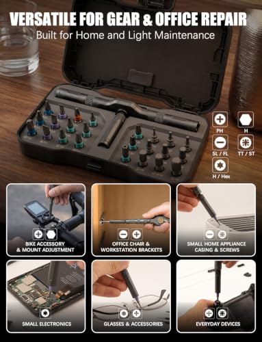 Magnetic Ratcheting Screwdriver Set