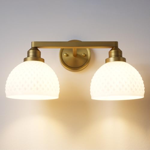 Vintage Gold Wall Sconce Adjustable Bathroom Vanity Wall Lights