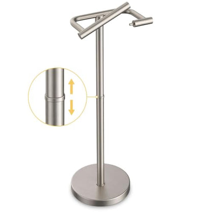 Freestanding Toilet Paper Holder Stand Free Standing