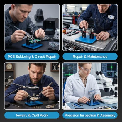 Magnetic Helping Hands Soldering Station for PCB Repair