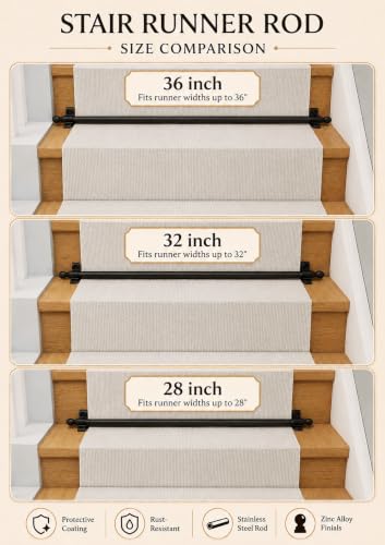 Zinc Alloy Stair Rods