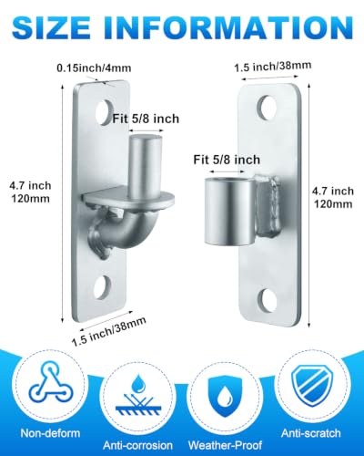 Wall Mount Gate Hinges 2Set