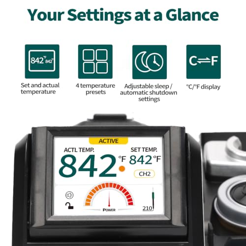 982D SE 200W Micro Soldering Station Kit