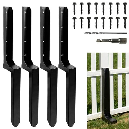 4 Pack Fence Post Repair Kit