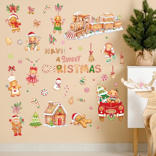 8 Sheet Thanksgiving Wall Decals Watercolor Happy Fall Maple Leaves Pumpkin Truck Room Mural Stickers for Autumn Home Party