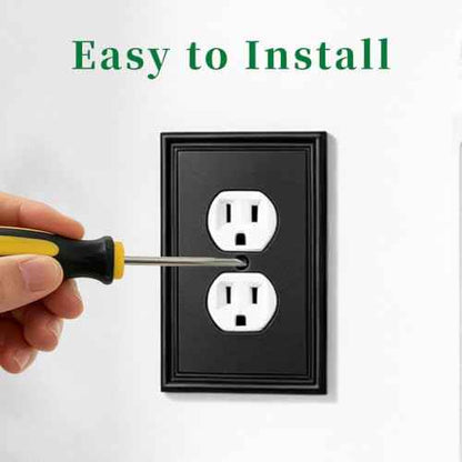 Natural Bamboo Fiber Outlet Covers and Light Switch Covers