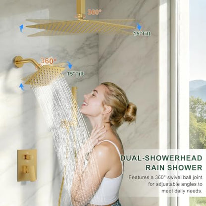 Rain Shower System with Rough